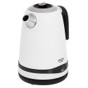 Adler | Kettle | AD 1295w | Electric | 2200 W | 1.7 L | Stainless steel | 360° rotational base | White