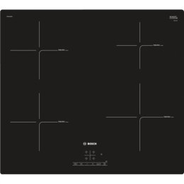 Bosch Serie 4 Induction hob PIE601BB5E Induction, Number of burners/cooking zones 4, TouchSelect Control, Timer, Black