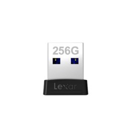 Lexar Flash Drive JumpDrive S47 256 GB, USB 3.1, Black/Silver