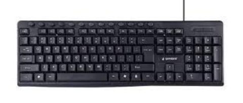 Gembird | Multimedia Keyboard | KB-UM-107 | Multimedia | Wired | US | Black | g