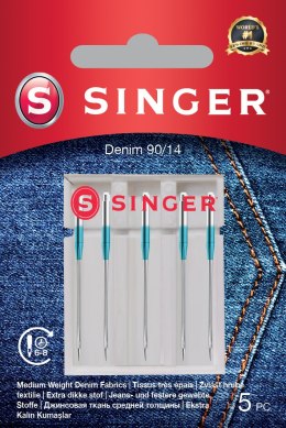 Singer Denim Needle 90/14 5PK