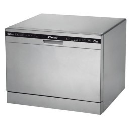 Candy Dishwasher CDCP 6S Table, Width 55 cm, Number of place settings 6, Number of programs 6, Energy efficiency class F, Silver