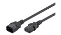 Goobay | Power extension cable | Power IEC 60320 C13 | Power IEC 60320 C14 | 5 m | Black