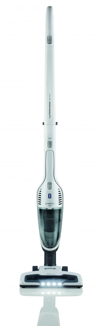 Gorenje | Vacuum cleaner | SVC180FW | Handstick 2in1 | Handstick | - W | 18 V | Operating time (max) 50 min | White | Warranty 2