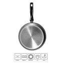 Stoneline | 10640 | Pan Set of 2 | Frying | Diameter 20/26 cm | Suitable for induction hob | Fixed handle | Anthracite