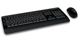 Microsoft | Keyboard and mouse | Wireless Desktop 3050 with AES | Keyboard and Mouse Set | Wireless | Mouse included | RU | Blac