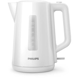 Philips Series 3000 HD9318/00 czajnik elektryczny, 2200 W, 1,7 l, plastik, podstawa obrotowa 360°, biały