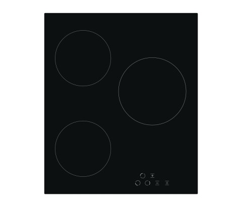 Simfer | H4.030.DECSP | Hob | Vitroceramic | Number of burners/cooking zones 3 | Touch | Black