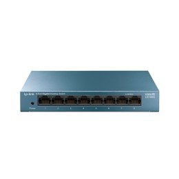 Switch sieciowy TP-LINK 8-portowy 10/100/1000Mbps Desktop LS108G Niezarządzany, Desktop