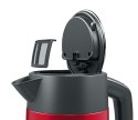Bosch | Kettle | DesignLine TWK4P434 | Electric | 2400 W | 1.7 L | Stainless steel | 360° rotational base | Red/Black
