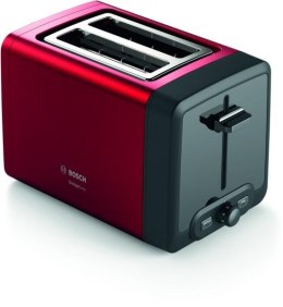 Bosch TAT4P424 DesignLine Toaster, 970 W, 2 slots, Red Bosch DesignLine Toaster TAT4P424	 Power 970 W, Number of slots 2, Housin