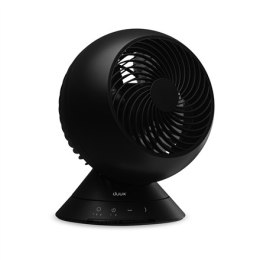 Duux Fan Globe wentylator stołowy, ilość biegów 3, 23 W, oscylacja, średnica 26 cm, czarny