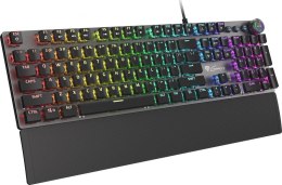 Genesis THOR 401 RGB Gaming keyboard, RGB LED light, US, Black/Slate, Wired