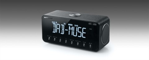 Muse | M-196 DBT | Alarm function | NFC | AUX in | Black | DAB+/FM Clock Radio with Bluetooth