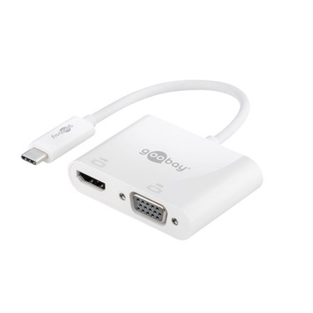 Goobay | USB-C Multiport Adapter HDMI+VGA | 52430