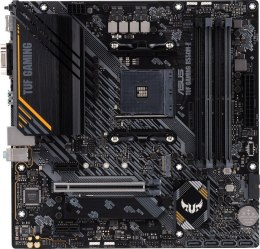 Asus TUF GAMING B550M-E Processor family AMD, Processor socket AM4, DDR4 DIMM, Memory slots 4, Supported hard disk drive interfa