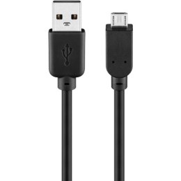 Goobay | USB cable | Male | 5 pin Micro-USB Type B | Male | Black | 4 pin USB Type A | 1 m