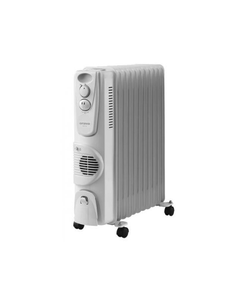 ORAVA | OH-11A | Oil Filled Radiator | 2500 W | Number of power levels 3 | White