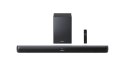 Sharp HT-SBW202 2.1 Soundbar with Wireless Subwoofer for TV above 40"", HDMI ARC/CEC, Aux-in, Optical, Bluetooth, 92cm, Black Sh