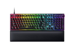 Razer Huntsman V2 Optical Gaming Keyboard RGB LED light, Nordic layout, Wired, Black, Clicky Purple Switch, Numeric keypad