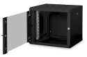 Digitus | Wall Mounting Cabinet | DN-19 09-U-SW | Black | IP protection class: IP20