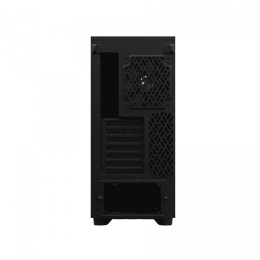 Fractal Design Define 7 Compact Dark Tempered Glass Side window, Black, ATX, Power supply included No