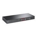 TP-LINK | Switch | TL-SL1218MP | Unmanaged | Rackmountable | 10/100 Mbps (RJ-45) ports quantity 16 | 1 Gbps (RJ-45) ports quanti