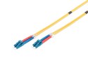 Digitus | Patch cable | Fibre optic | Male | LC single-mode | Male | LC single-mode | Yellow | 2 m