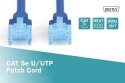 Digitus | CAT 5e | Patch cable | Unshielded twisted pair (UTP) | Male | RJ-45 | Male | RJ-45 | Blue | 0.5 m