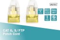 Digitus | CAT 6a | Patch cable | Shielded foiled twisted pair (SFTP) | Male | RJ-45 | Male | RJ-45 | Grey | 0.5 m
