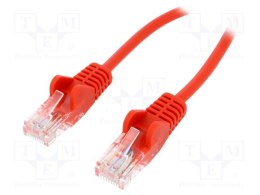 Goobay | CAT 6 | Patch cable | Unshielded twisted pair (UTP) | Male | RJ-45 | Male | RJ-45 | Red | 0.25 m