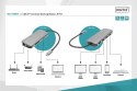 Digitus | USB-C Universal Docking Station, 8 Port | Dock | Ethernet LAN (RJ-45) ports 1 | VGA (D-Sub) ports quantity | DisplayPo