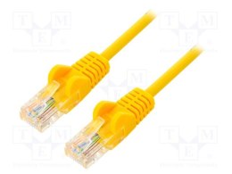 Goobay | CAT 6 | Patch cable | Unshielded twisted pair (UTP) | Male | RJ-45 | Male | RJ-45 | Yellow | 0.25 m