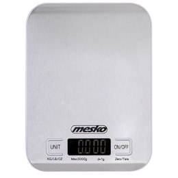 Mesko Kitchen scales MS 3169 white Maximum weight (capacity) 5 kg, Graduation 1 g, White