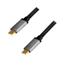 Logilink | USB-C cable | Male | 24 pin USB-C | Male | Black | 24 pin USB-C | 1.5 m
