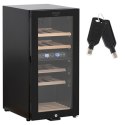 Adler | Wine Cooler | AD 8080 | Energy efficiency class G | Free standing | Bottles capacity 24 | Cooling type Compressor | Blac