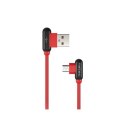 Natec | USB cable | Male | 4 pin USB Type A | Male | Black | Red | 5 pin Micro-USB Type B | 1 m