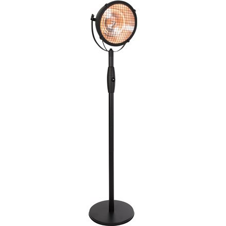 SUNRED | Heater | RSS19, Indus Bright Standing | Infrared | 2100 W | Number of power levels | Suitable for rooms up to m² | Bla