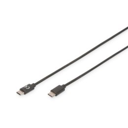 Digitus | USB-C cable | Male | 24 pin USB-C | Male | Black | 24 pin USB-C | 1.8 m