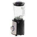 Mesko | Blender | MS 4080 | Tabletop | 600 W | Jar material Glass | Jar capacity 1.5 L | Ice crushing | Black/Silver