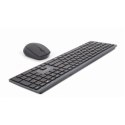 Gembird | Backlight Pro Business Slim wireless desktop set | KBS-ECLIPSE-M500 | Keyboard and Mouse Set | Wireless | Mouse includ