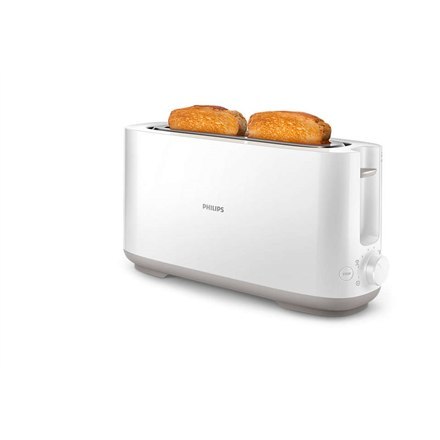 Philips | HD2590/00 Daily Collection | Toaster | Power 870-1030 W | Number of slots 2 | Housing material Plastic | White