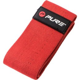 Pure2Improve Textile Resistance Band Heavy 45 kg, czerwony, 100% poliester