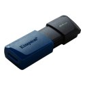 Kingston | USB 3.2 Flash Drive | DataTraveler Exodia M | 64 GB | USB 3.2 | Black/Blue