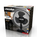 Mesko | Fan | MS 7308 | Table Fan | Black | Diameter 23 cm | Number of speeds 2 | Oscillation | 30 W | No