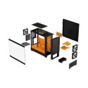 Fractal Design | Pop Air RGB | Side window | Orange Core TG Clear Tint | ATX, mATX, Mini ITX | Power supply included No | ATX