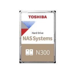 Toshiba HDD NAS N300 3.5" 4TB / 7.2k / SATA / 256MB / Reliability: 24x7, 180TB per year, 1M hours / 3Y Warranty (RETAIL HDWG440E