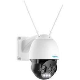 Reolink Smart 5MP PTZ WiFi Camera with Spotlight CARLC-523WA Dome, 5 MP, 2.7-13.5mm, IP66, H.264, MicroSD, White, 27 ?-96 ?