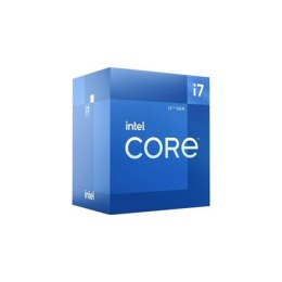 Intel i7-12700F, 2.1 GHz, LGA1700, Processor threads 20, Packing Retail, Processor cores 12, Component for PC