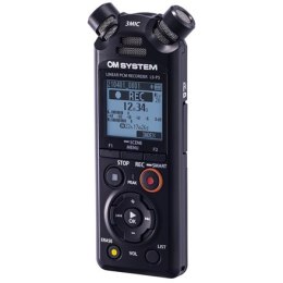 Olympus Linear PCM Recorder LS-P5 Ładowalny, podłączenie mikrofonu, Stereo, FLAC / PCM (WAV) / MP3, Czarny, odtwarzanie MP3, 59 